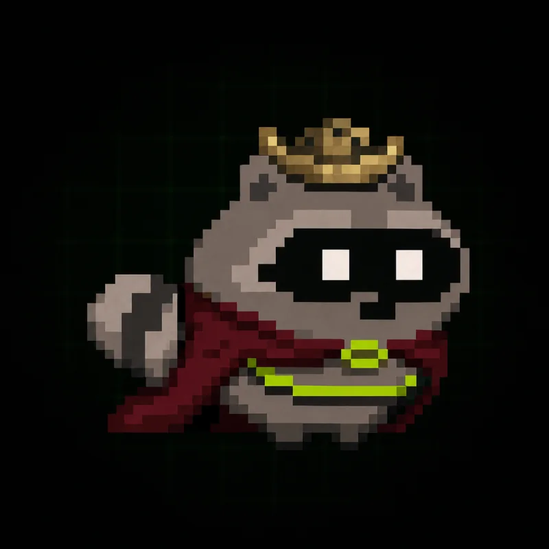Dumpster King pixel-art Jimothy concept