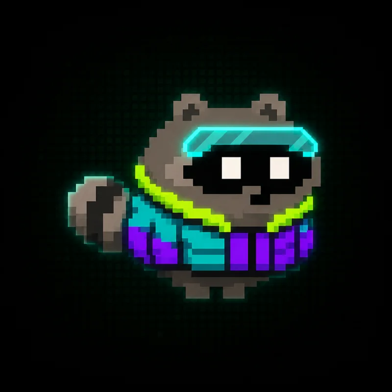 Neon Shifter pixel-art Jimothy concept