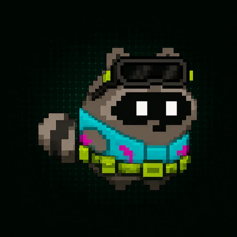 Turf Hacker pixel-art Jimothy concept
